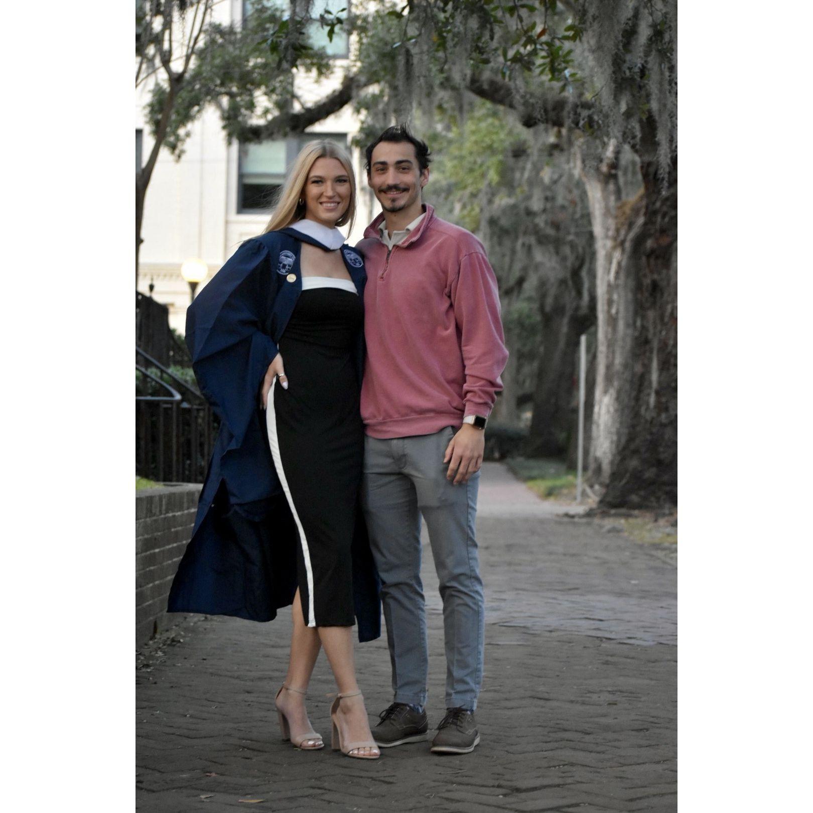 Kinley's Masters Graduation