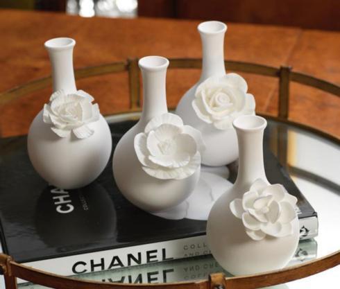 Zodax ~ Bud Vase Long Neck Cameo, Price $32.95 in Tupelo, MS from Elizabeth Clair's