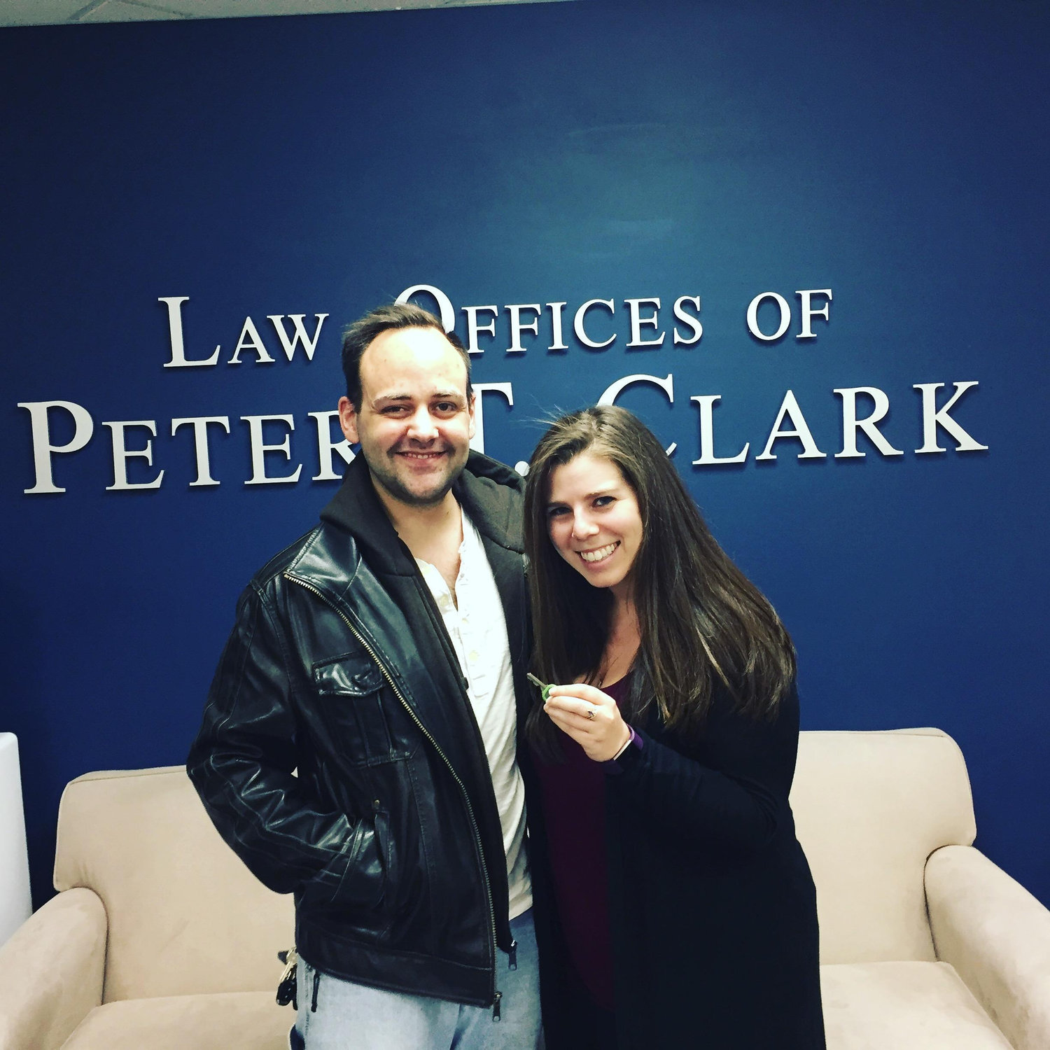 When we bought our first house!