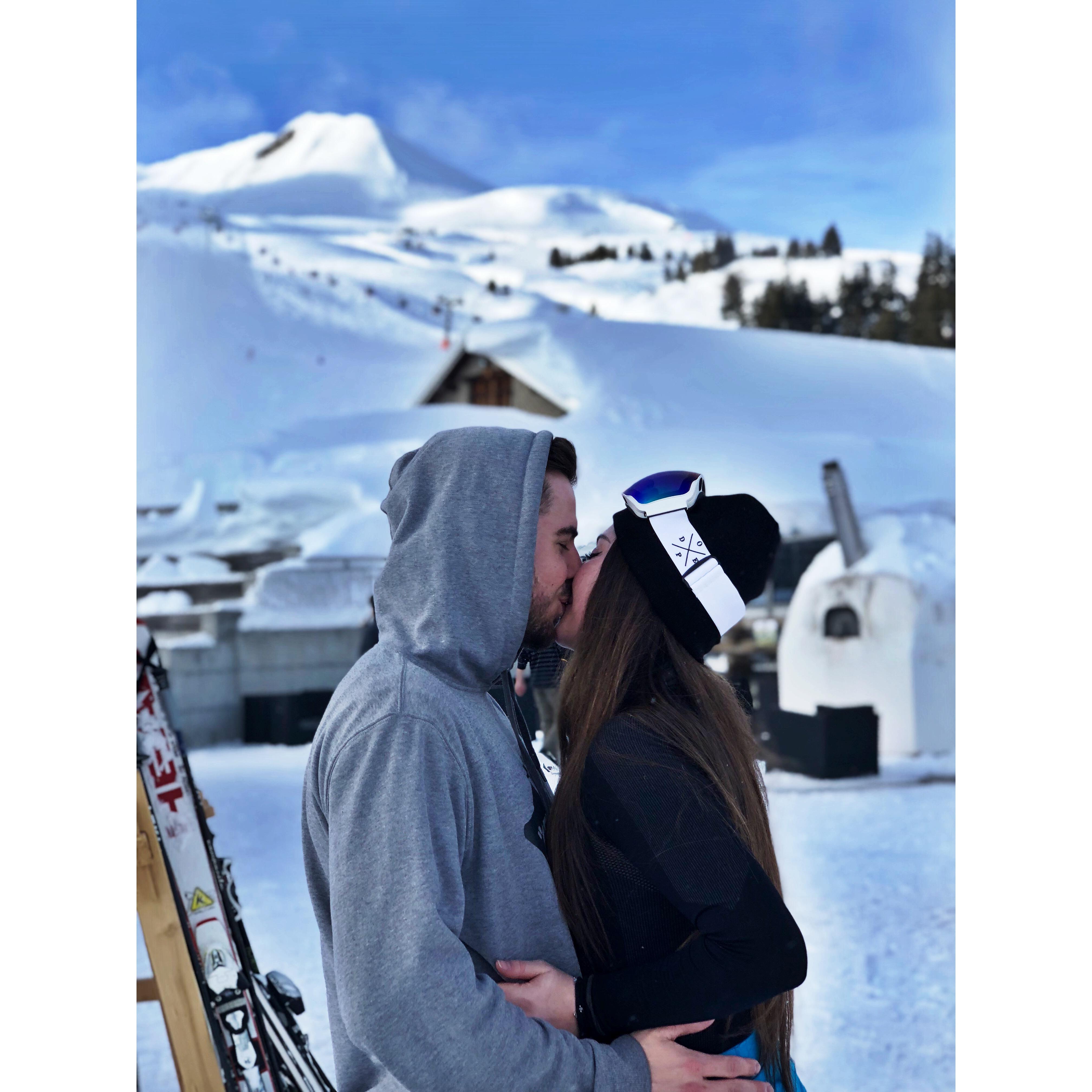 First ski-weekend together - 2018