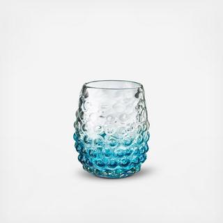 Catalina Ombre Hobnail Double Old Fashioned Glass, Set of 4