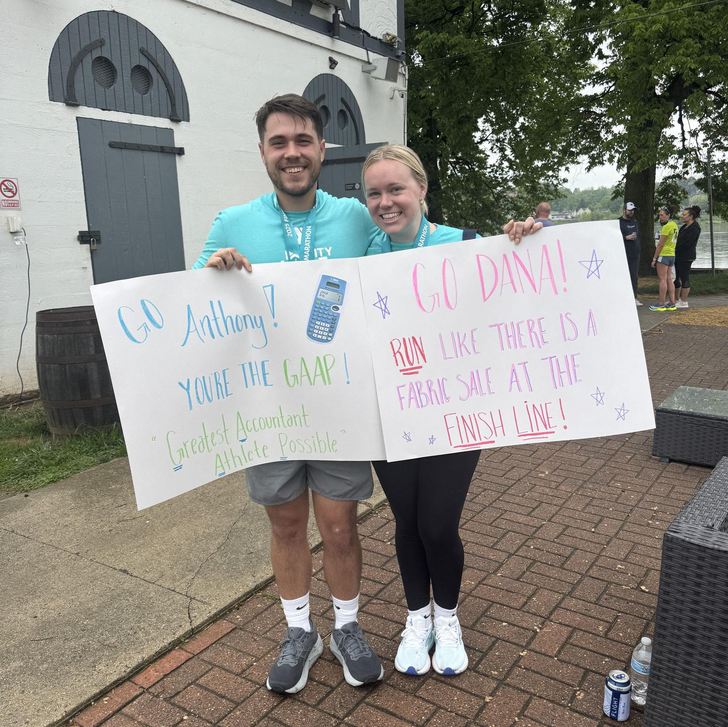 Runnin' a race in Harrisburg! May 2025.