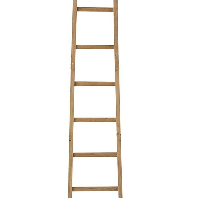 The Lakeside Collection Decorative Leaning Ladder Wall Decoration - Rustic Home Décor Accent