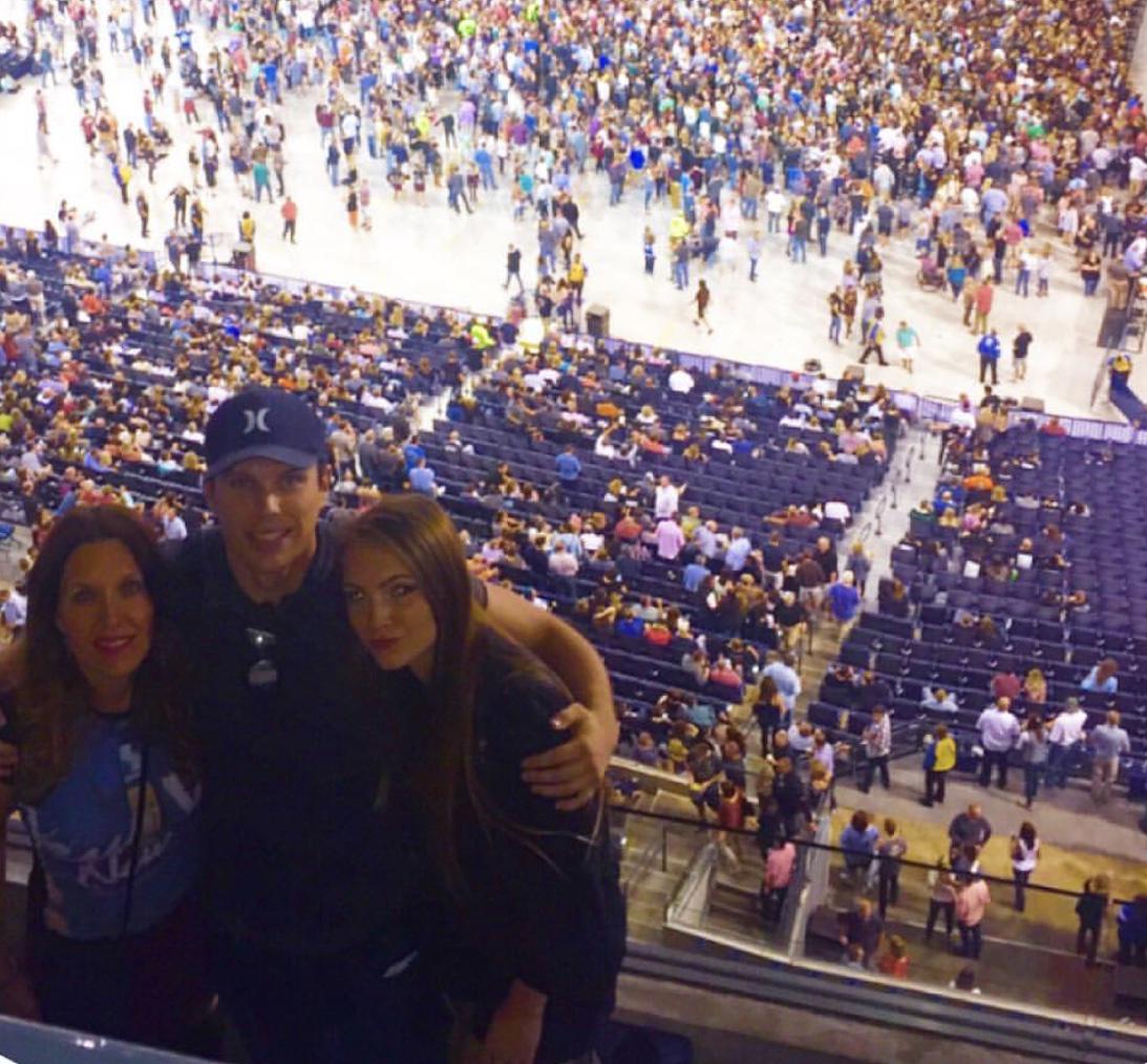 Caitie’s first time meeting Matt’s mother, Lisa! Caitie and Matt’s first concert at U2.