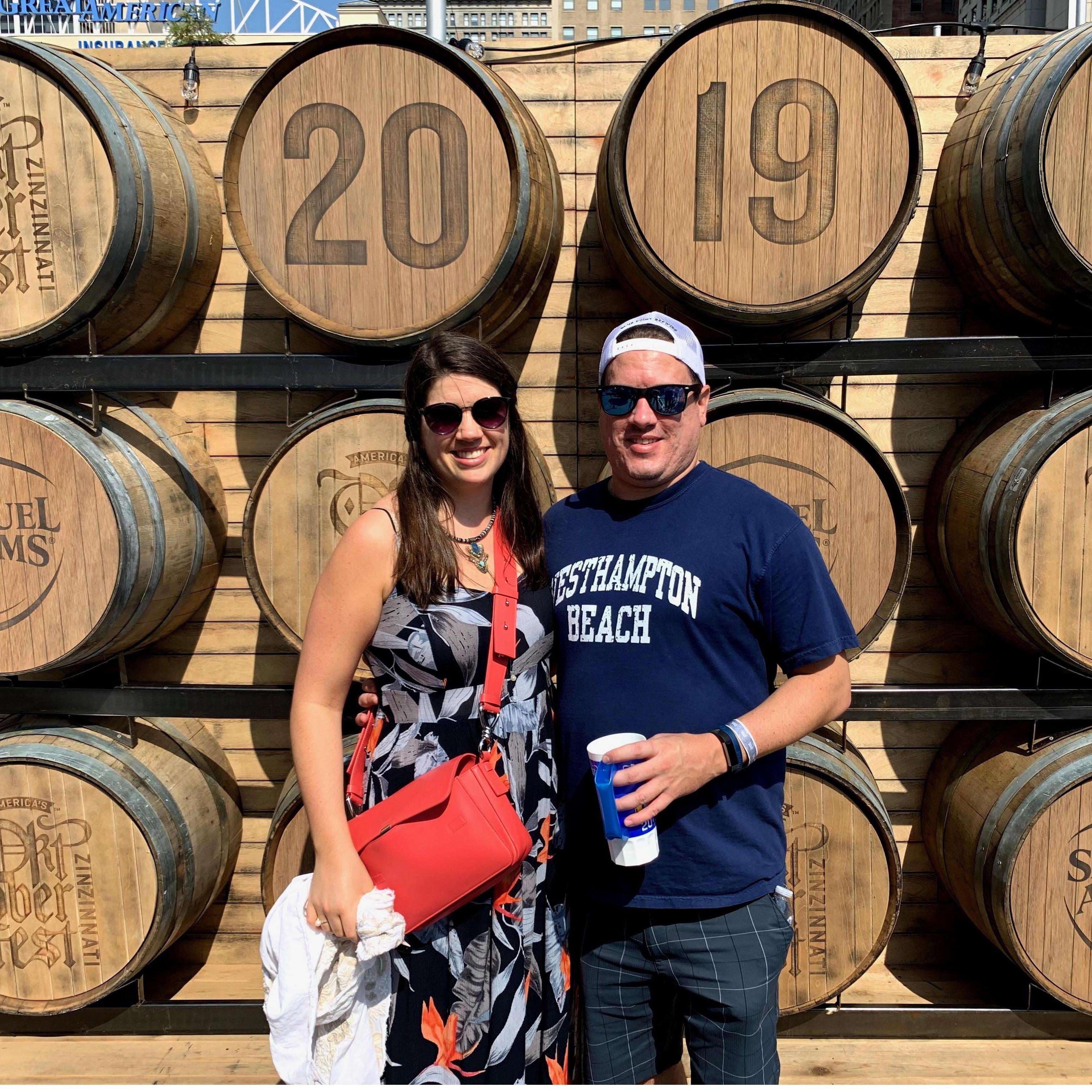Unexpectedly stumbled into Cincinnati's Oktoberfest