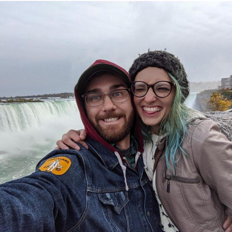 At Niagara Falls, Canada, 2019.