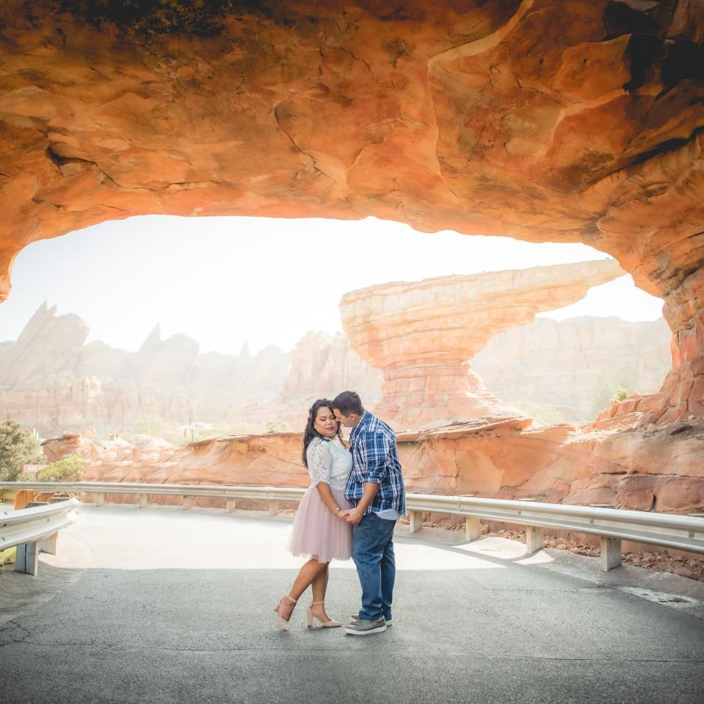 Engagement photo - Disney California Adventure
