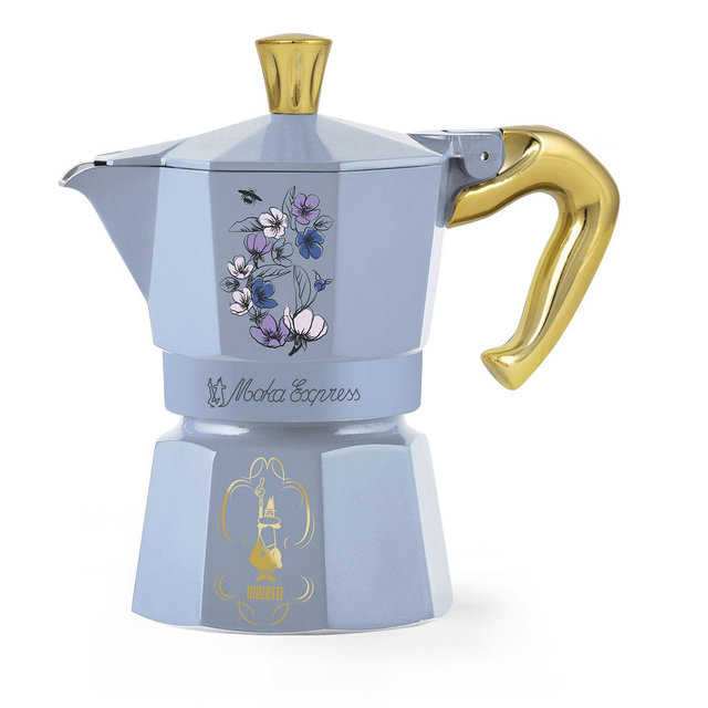 Bialetti Bridgerton 3 Cup Moka Express Coffee Maker