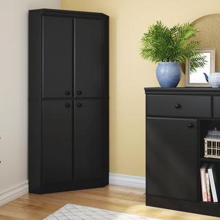 Morgan 4-Door Corner Armoire