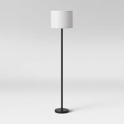 Metal Column Floor Lamp Black (Includes Energy Efficient Light Bulb)- Project 62™