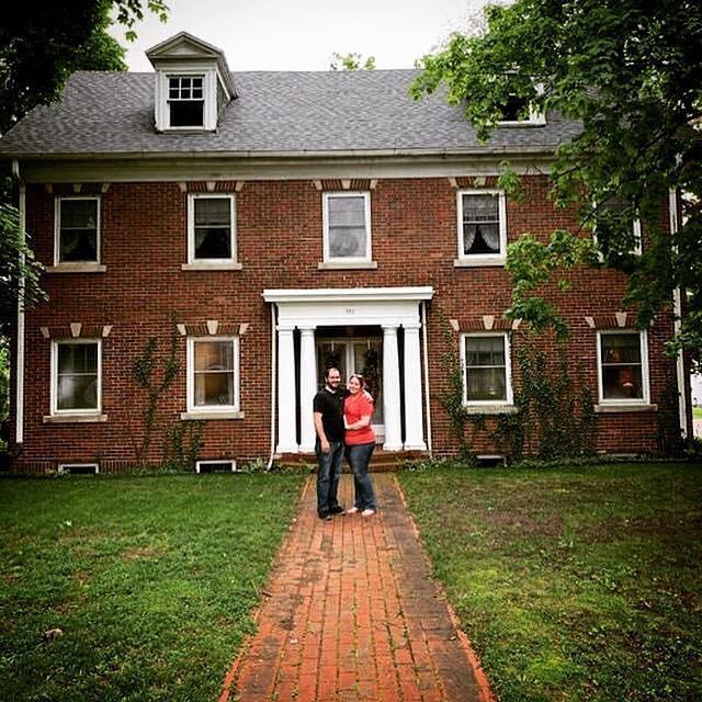 We are MOVING! Our new home, built in 1920. We are the 4th family to own it (the original family lived here until 2011).
Due to this, we're asking for digital RSVPs only - don't want any getting lost!