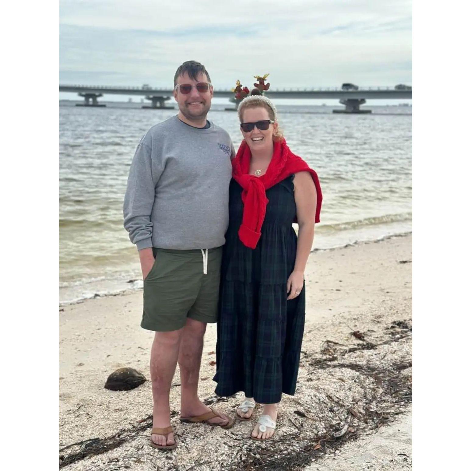 Christmas afternoon Shelling on Sanibel Island, Florida. December, 2023.