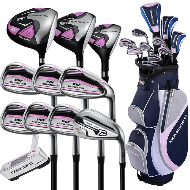 PGF Lady Concord Women's Complete Golf Club Set [15-Piece]