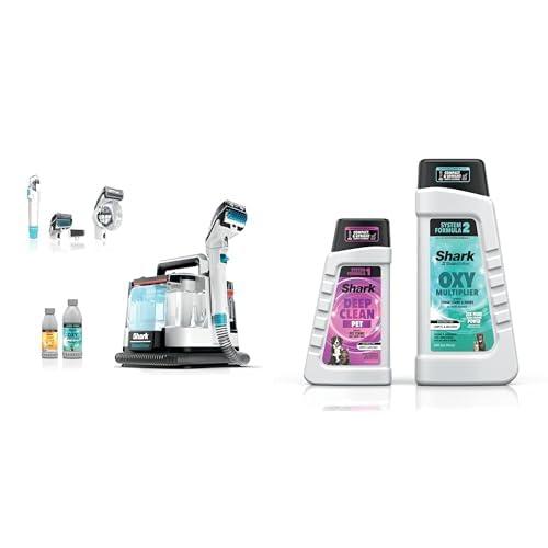 Shark Portable Carpet & Upholstery Cleaner, StainStriker with Spot, Stain, & Odor Eliminator, 3 Attachments + OXY & DeepClean Pro Pet