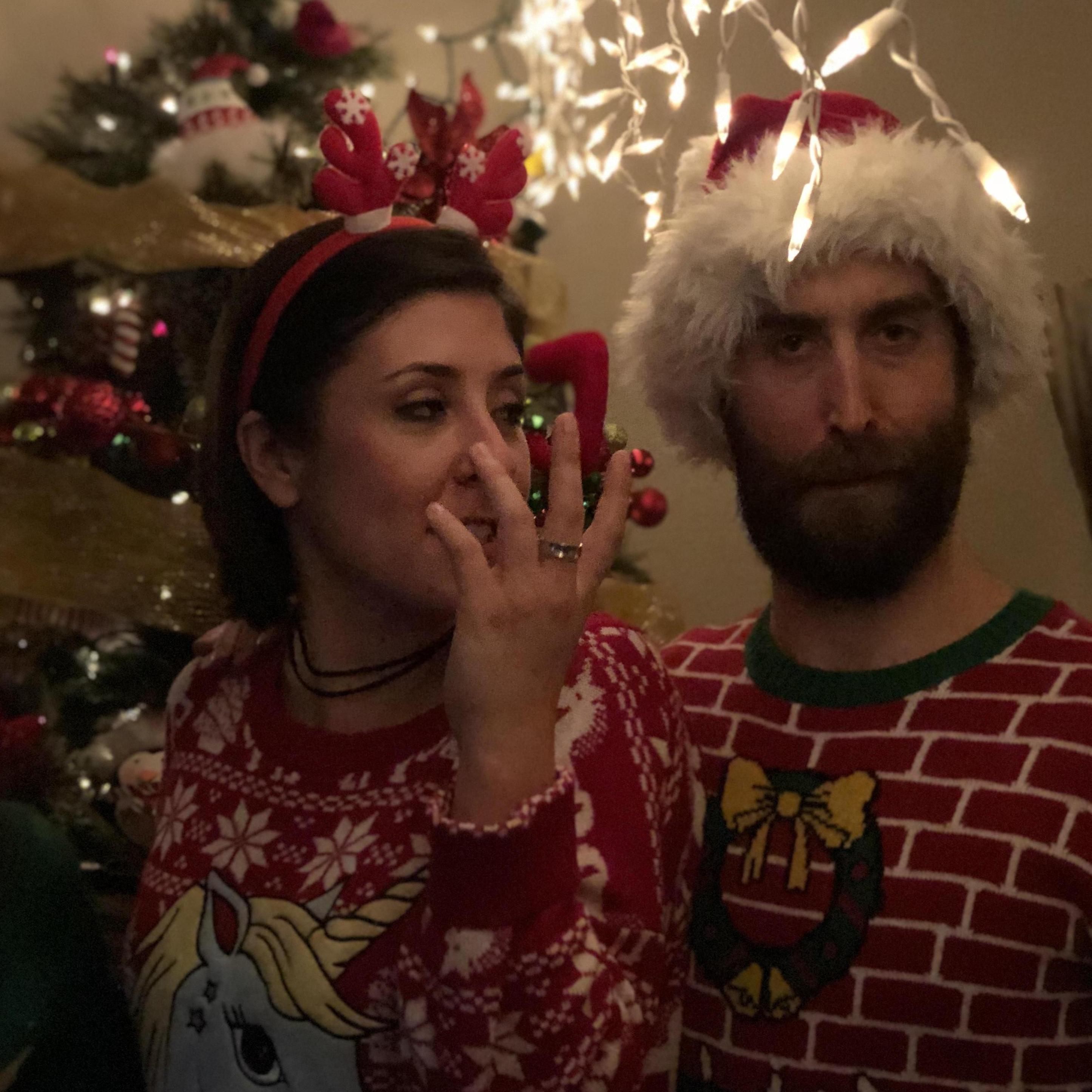 First Christmas, we so sexy.