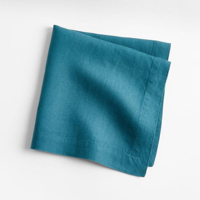 Marin Dark Teal Linen Napkin