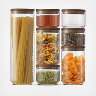 Holden 7-Piece Stackable Storage Canister Set