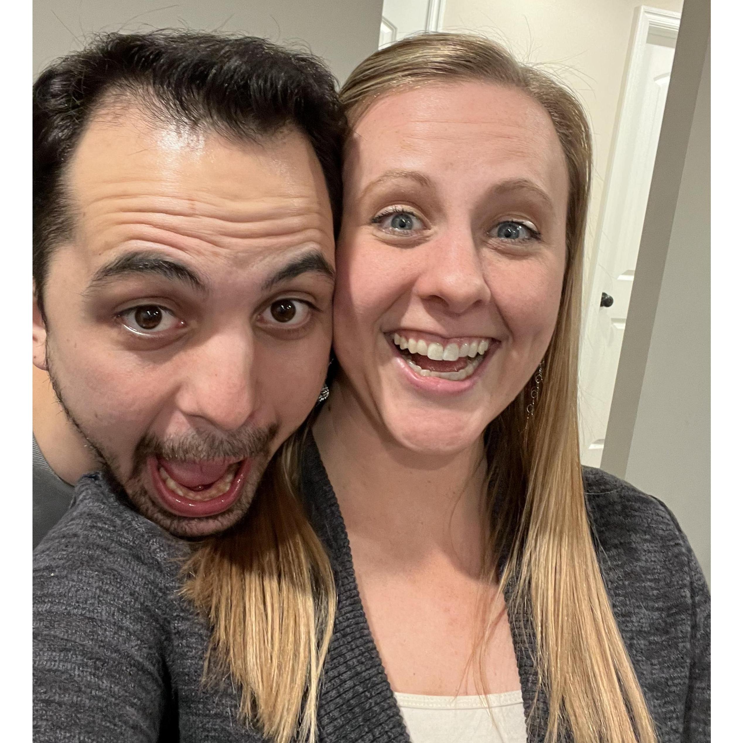 New Years Eve 2021 - Ready for 2022! Our wedding year!