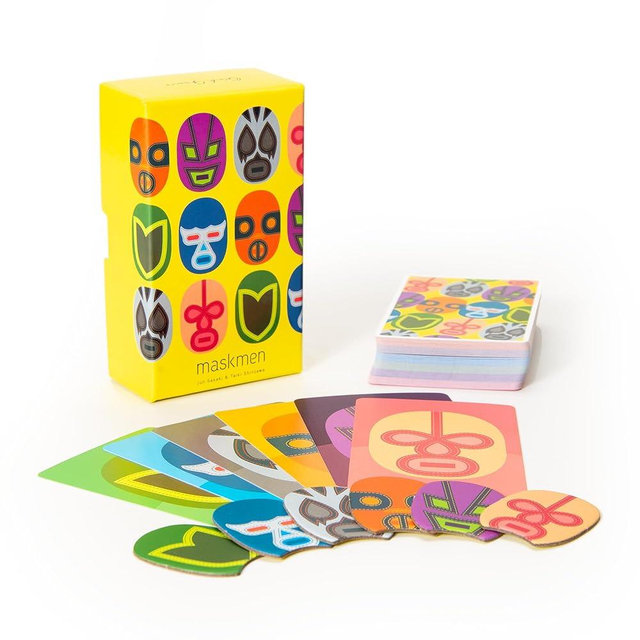 Oink Games Maskmen – Strategic Shedding Card Game | 2–6 Players | Ages 9+ | 20-Minute Portable Game