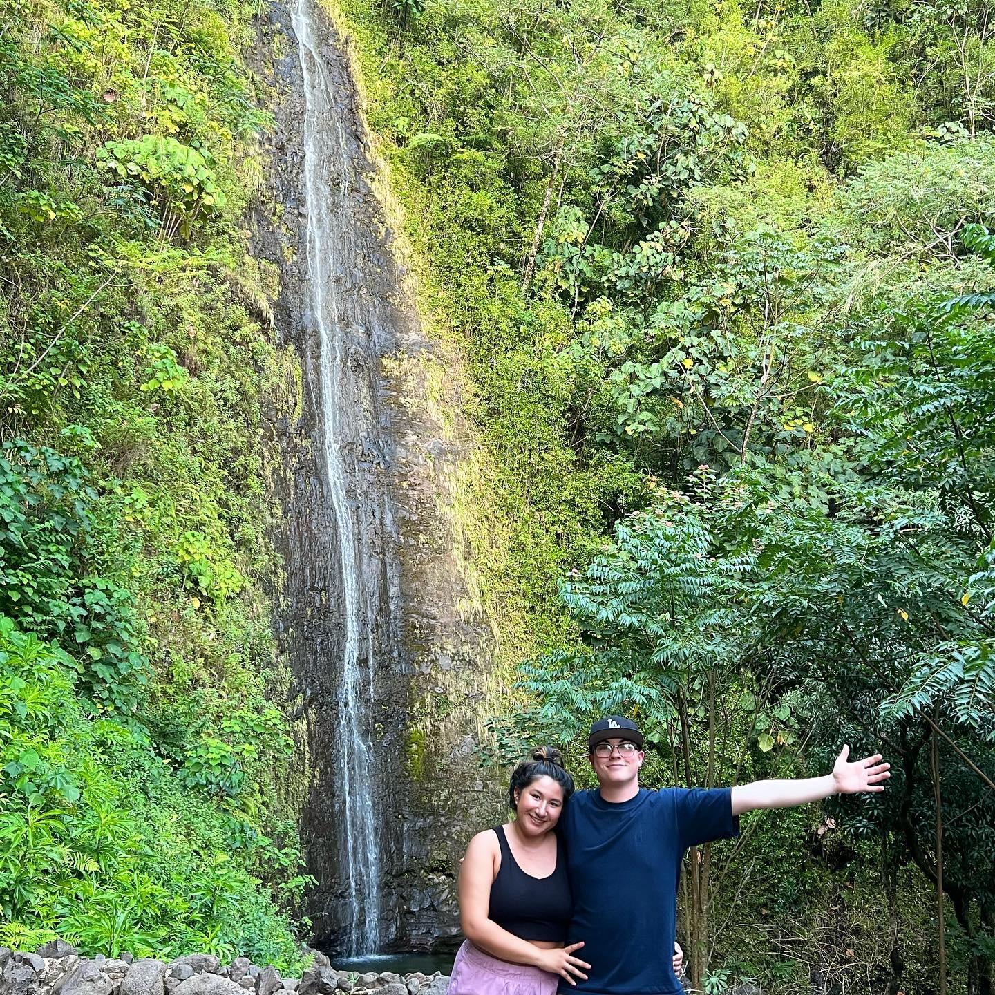 Beautiful hike at Manoa Falls!