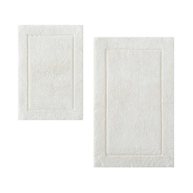 Calvin Klein - Bath Rug Set, Soft & Absorbent Cotton Bath Mats, Modern Bathroom Decor (Essence Wheat, 2-Piece)