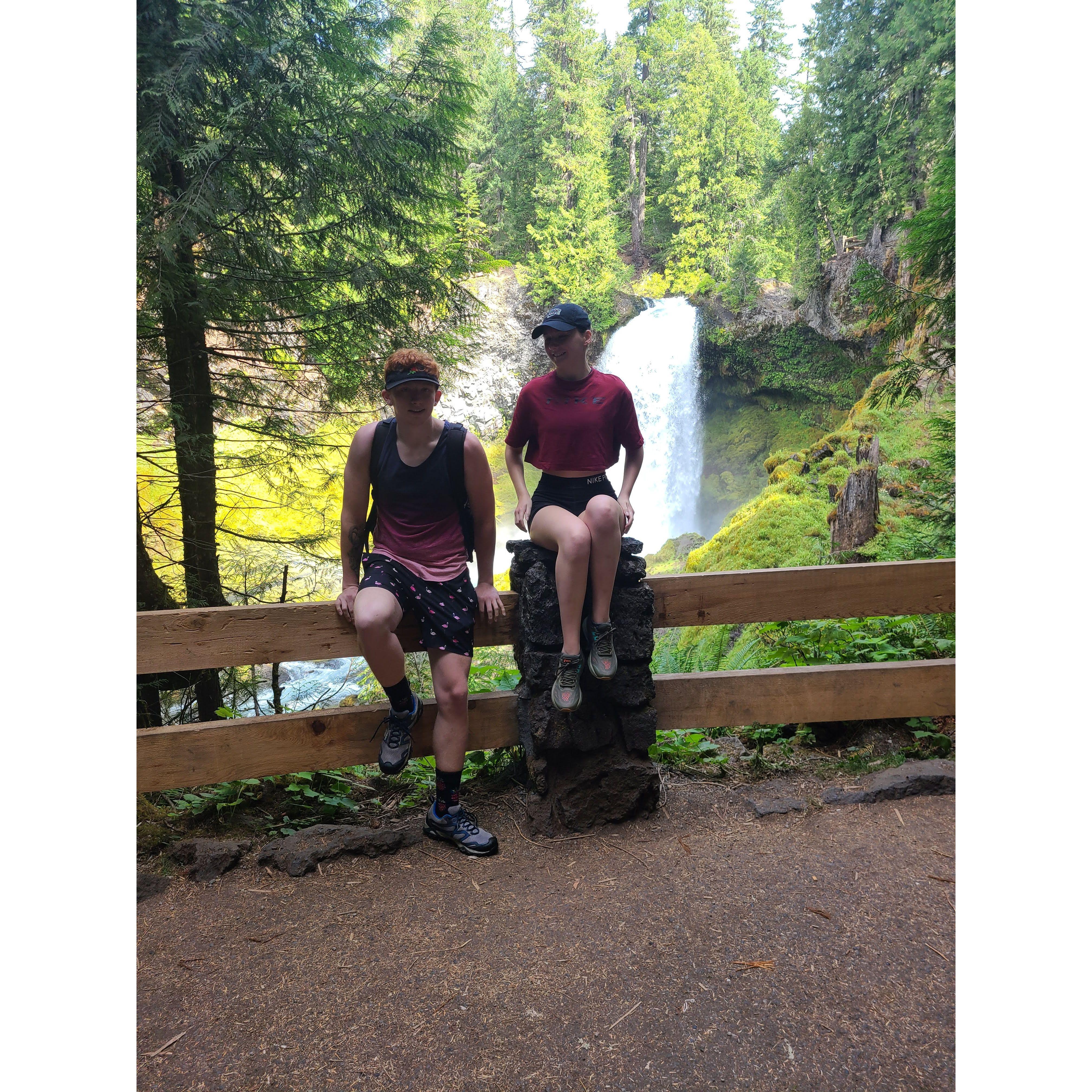 A day full of hikes and not enough packed food and water! Beautiful views!