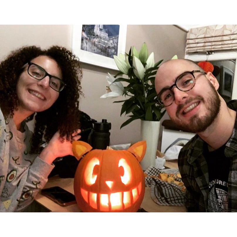 Happy Halloween 2020!! Will's a master pumpkin carver !