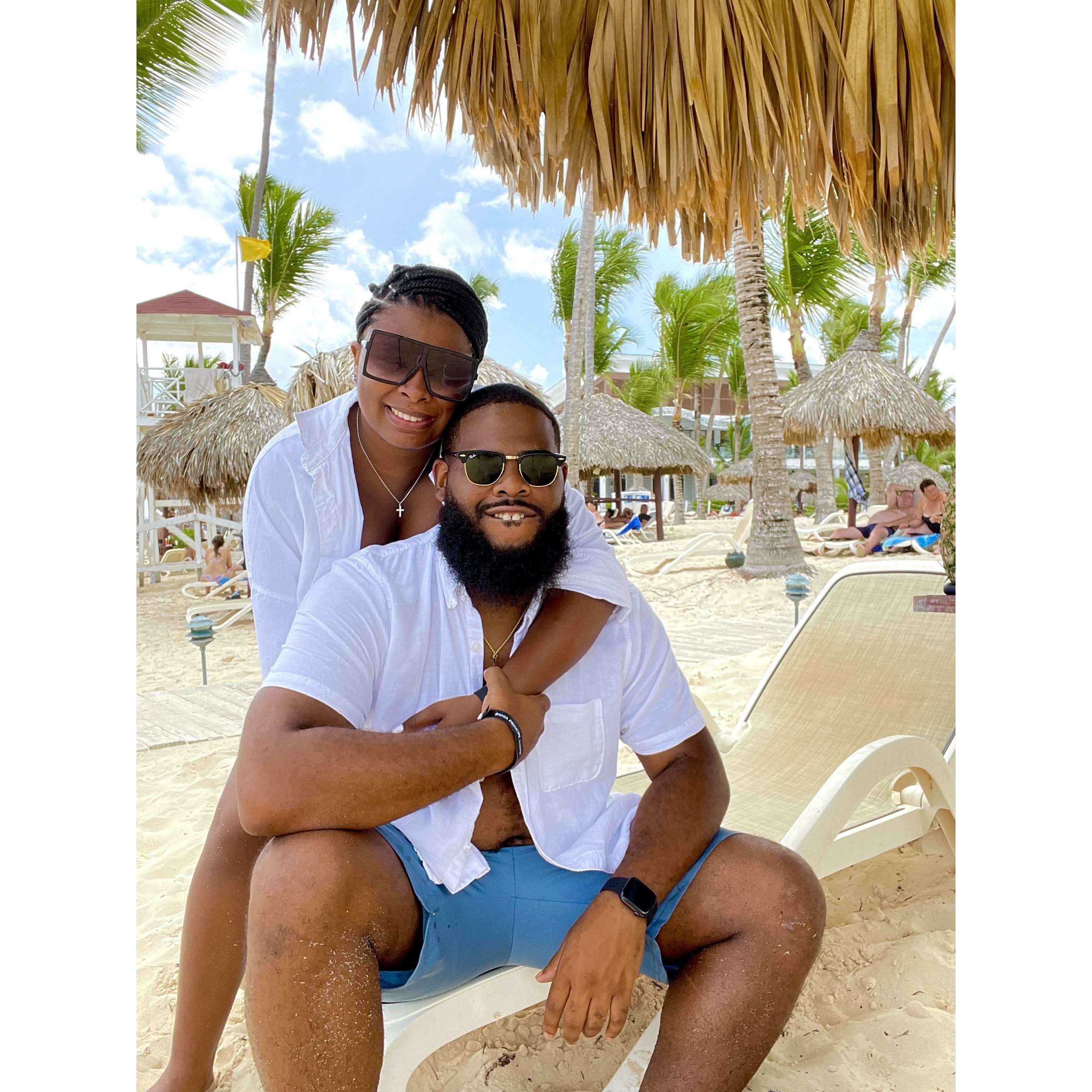 Traveling the world together is at the top of our list.
