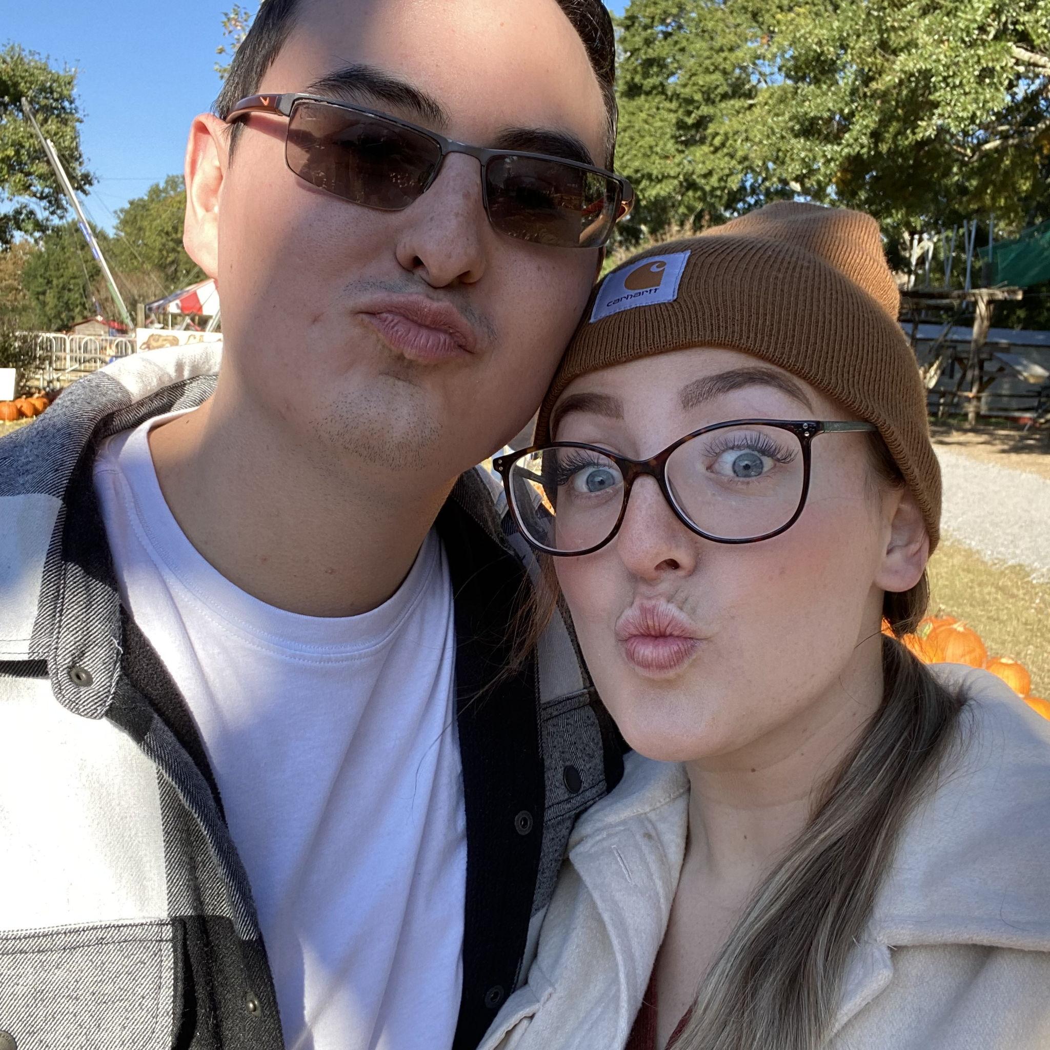 My first time to a pumpkin patch!