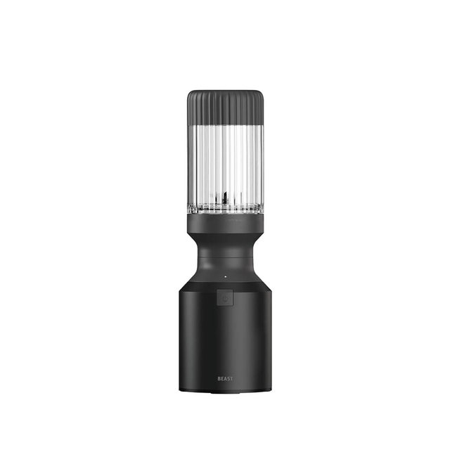 The Beast Mini Blender | Mini Countertop Kitchen Blender | Blend Smoothies and Shakes, Dressings, Sauces, Dips | Straw Cap and Straws Included | 600W (Carbon Black)