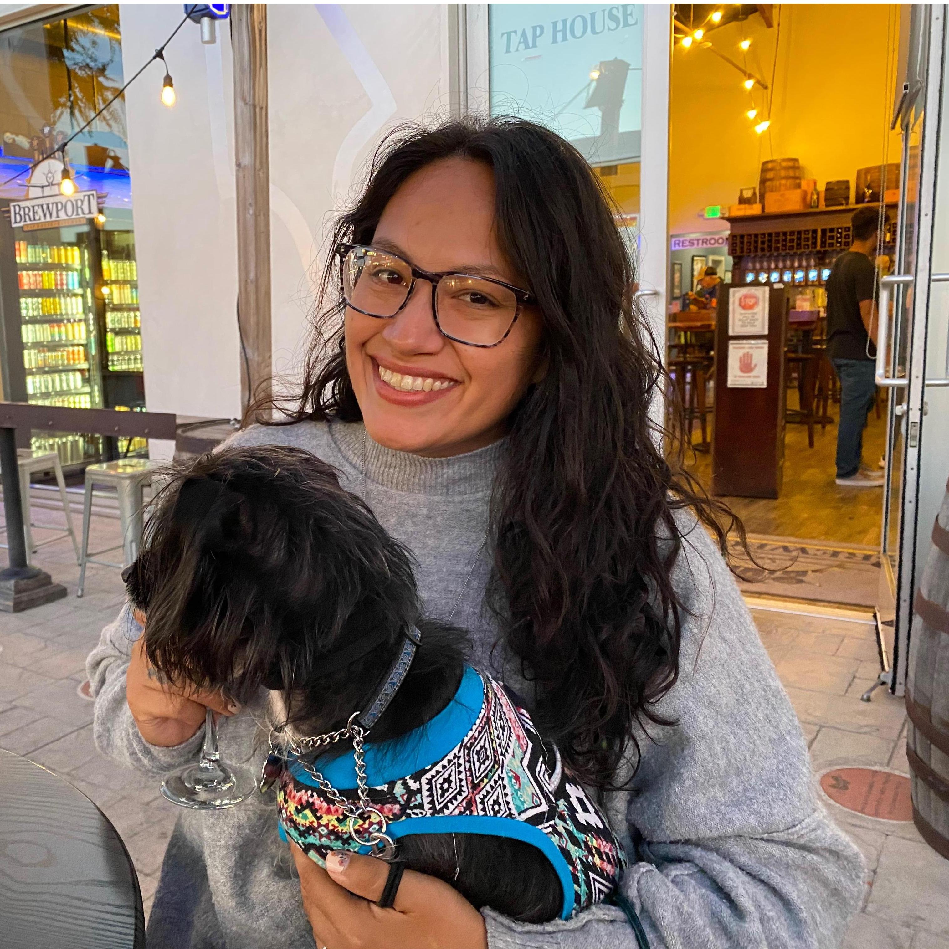 Our favorite times are those we spend with our dog.