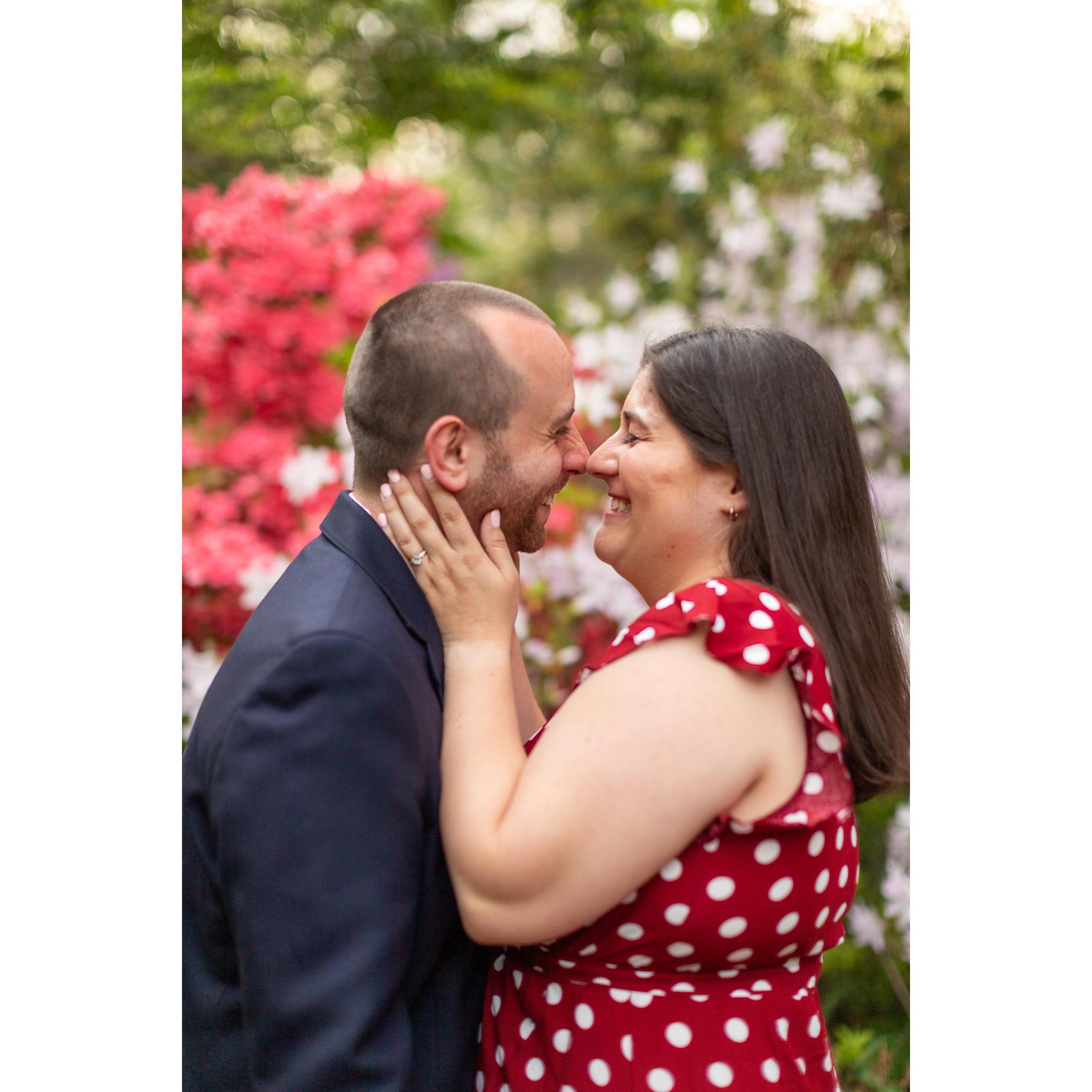 Engagement Photos at Sayen House and Gardens