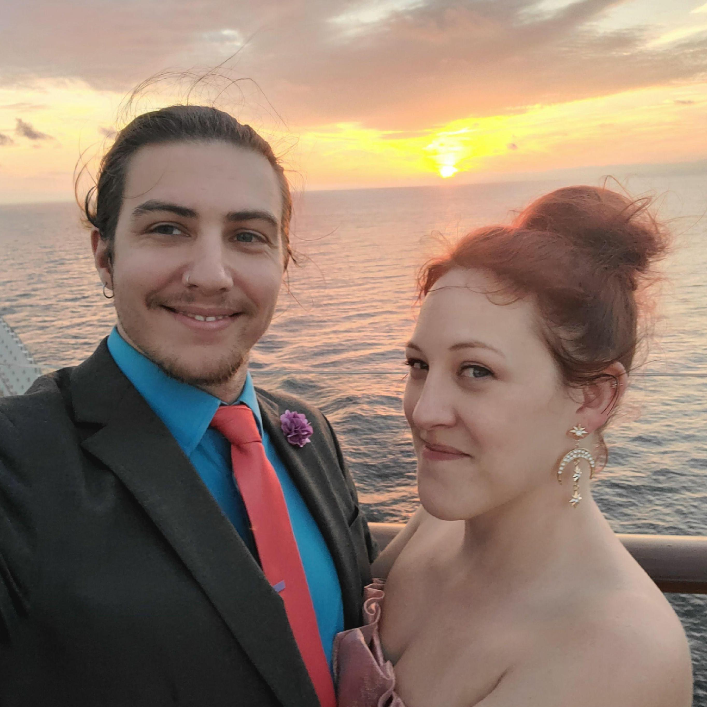 January 2022: Andrew teaches Katlin how to go on a cruise adventure!