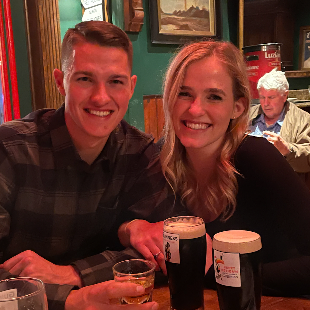 Where we began our "Irish pub in every new city" tradition