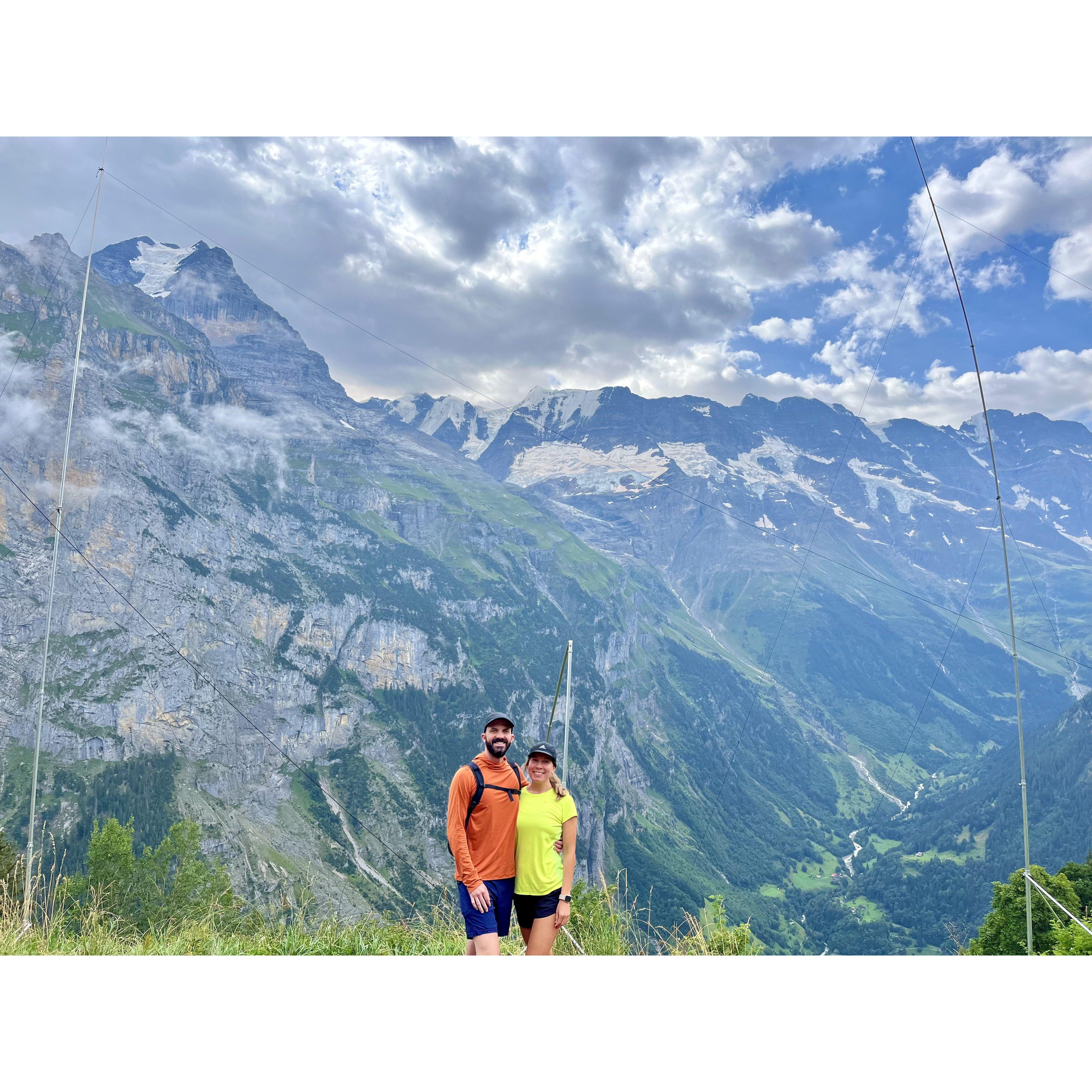 Hiking in Switzerland