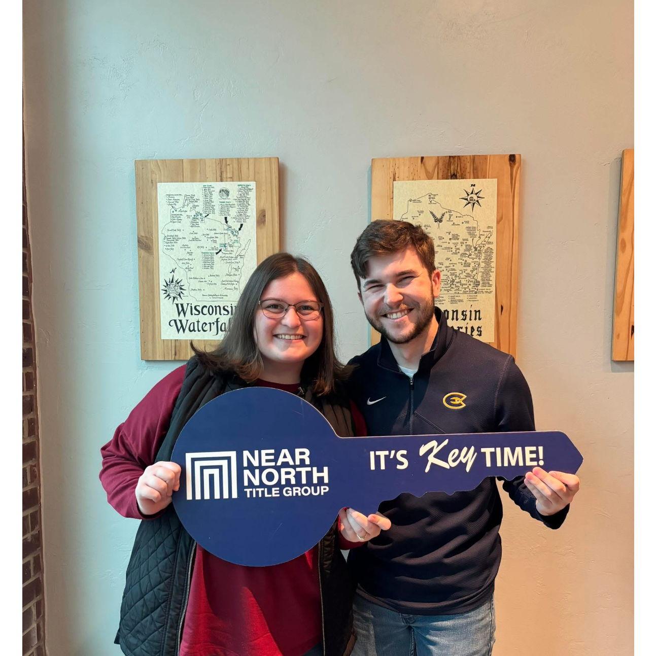 Signing off on our first home!