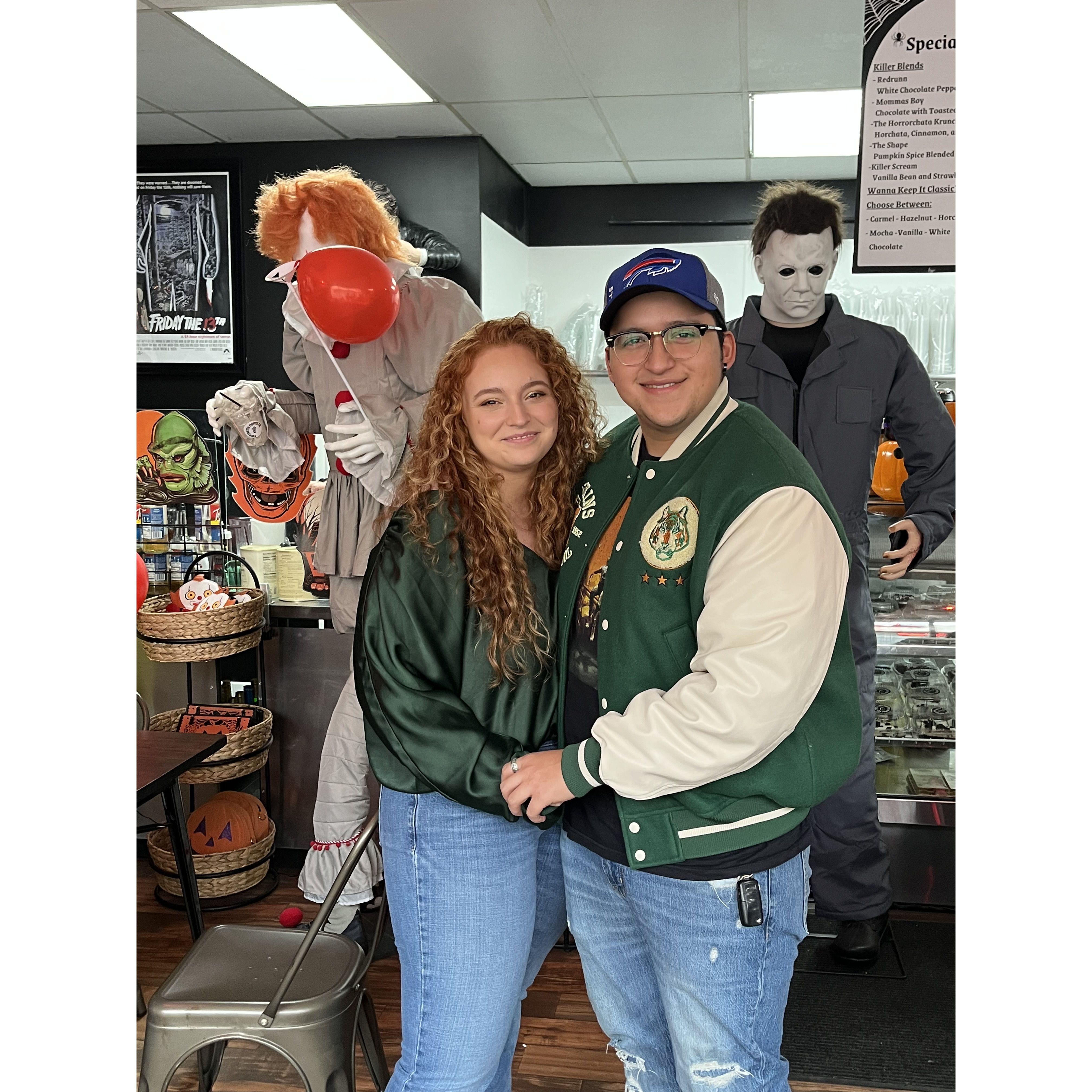 A different spooky coffee shop