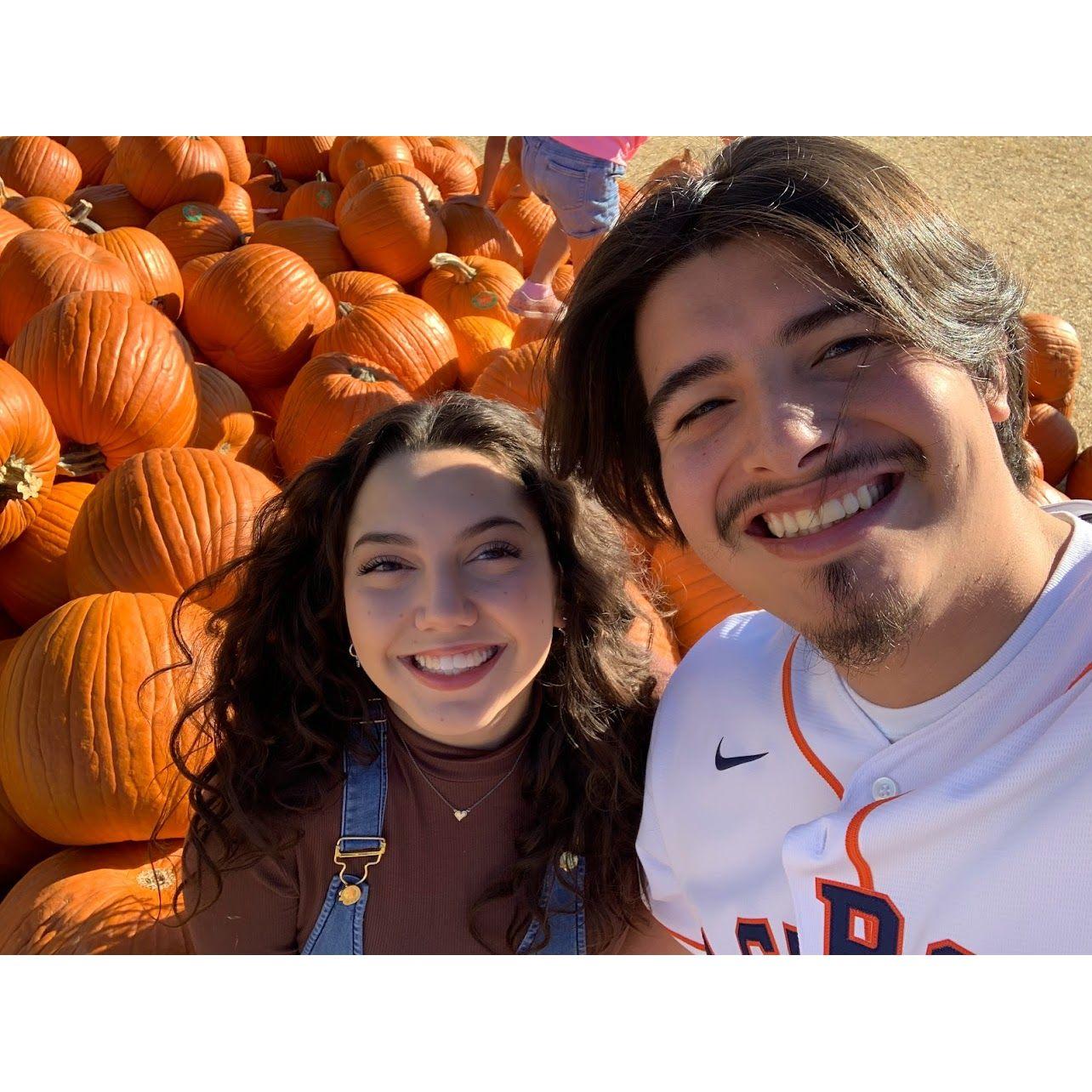 Our first pumpkin patch :)