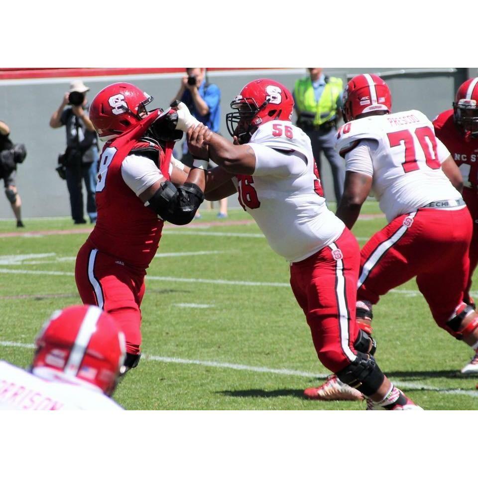 Bryce doing this football thing like a beast