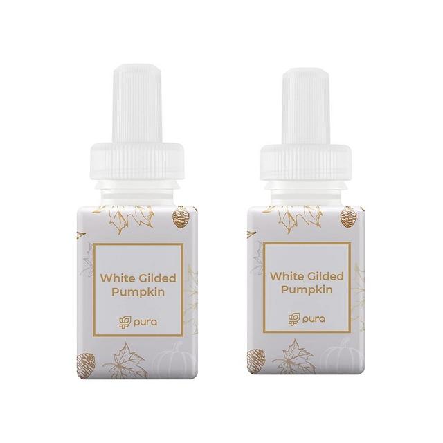 Pura - Home Fragrance Scent - 2 Pack - White Gilded Pumpkin