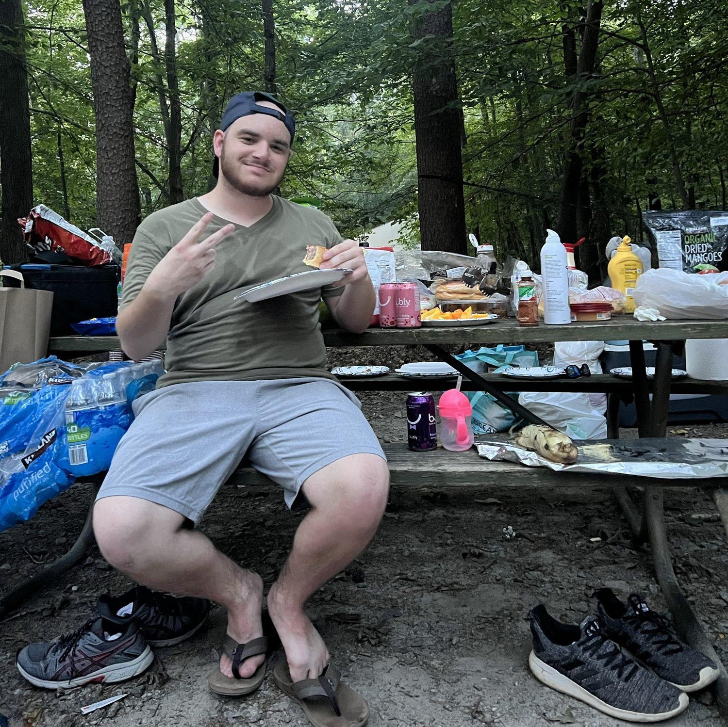 First and only time we've been camping lol