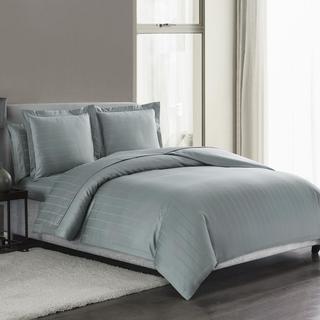 Sullivan Pinstripe 3-Piece Duvet Set