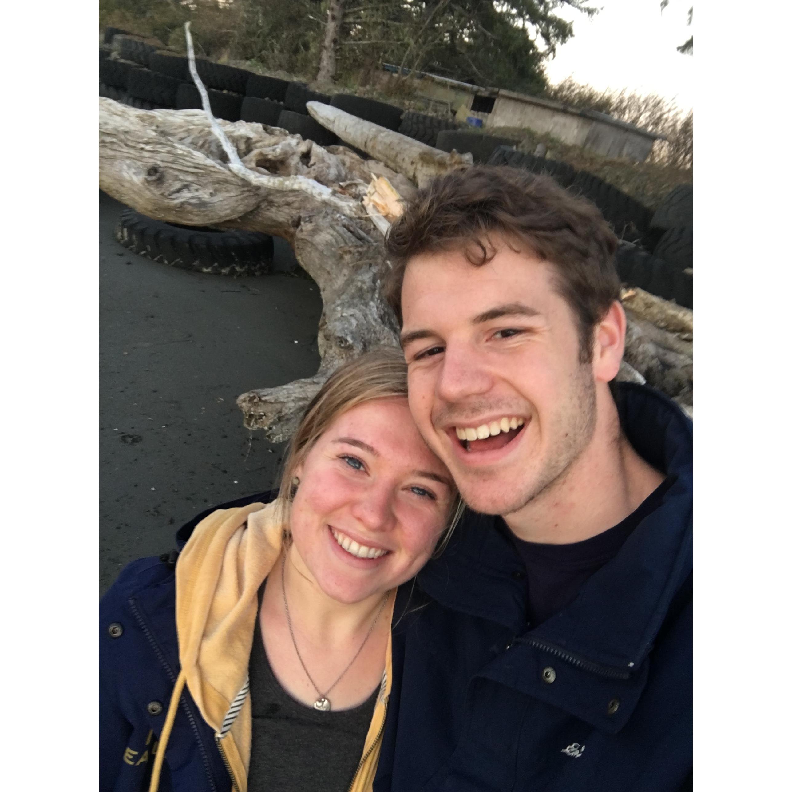 Clayton's first trip to Westport!