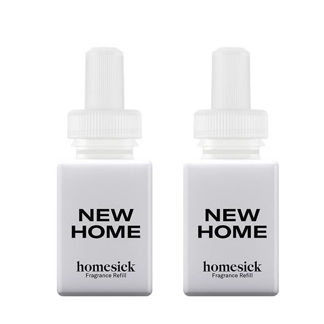 Pura and Homesick - Fragrance for Smart Home Air Diffusers - Room Freshener - Aromatherapy Scents for Bedrooms & Living Rooms - Odor Eliminator - 2 Pack - New Home