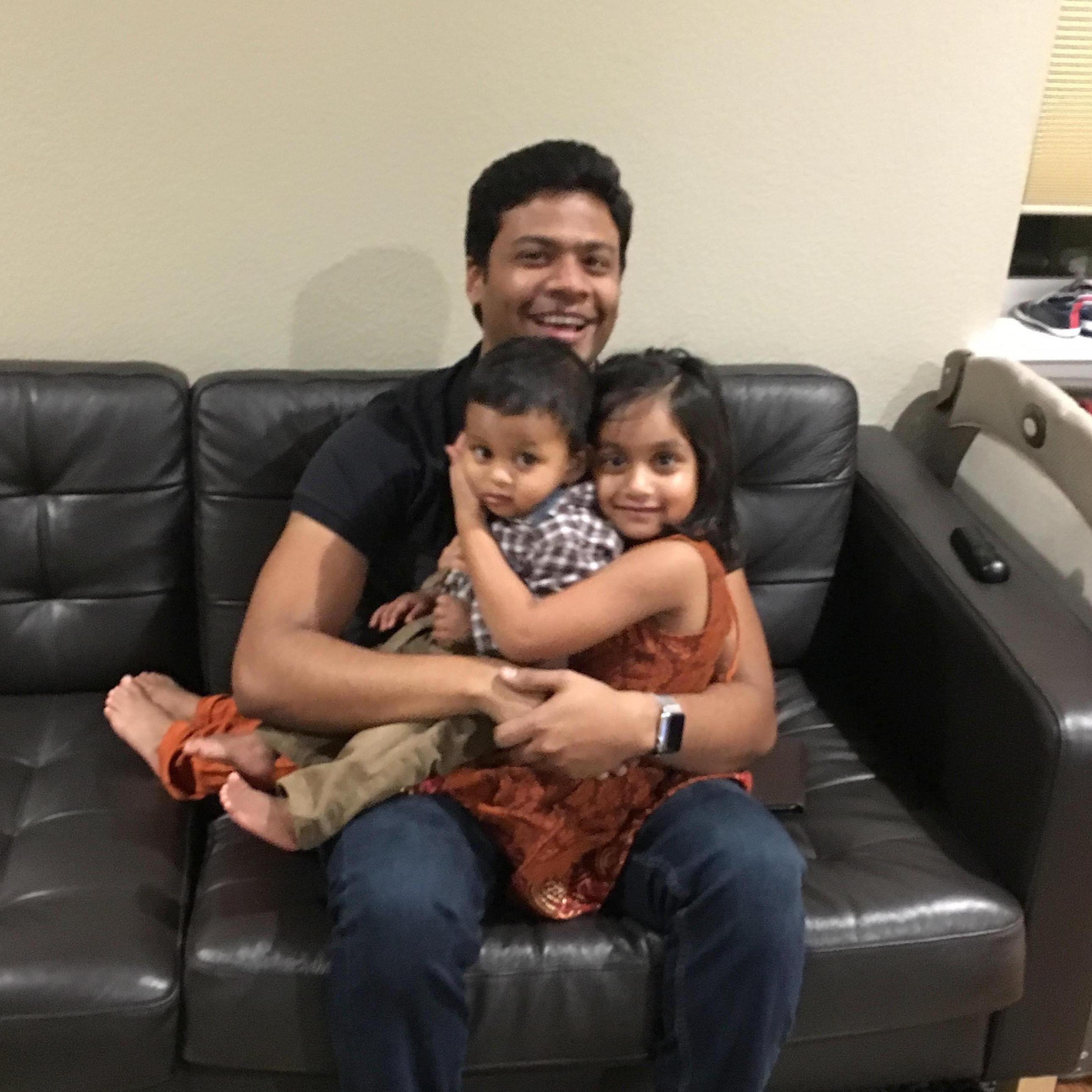Deepak Uncle visiting