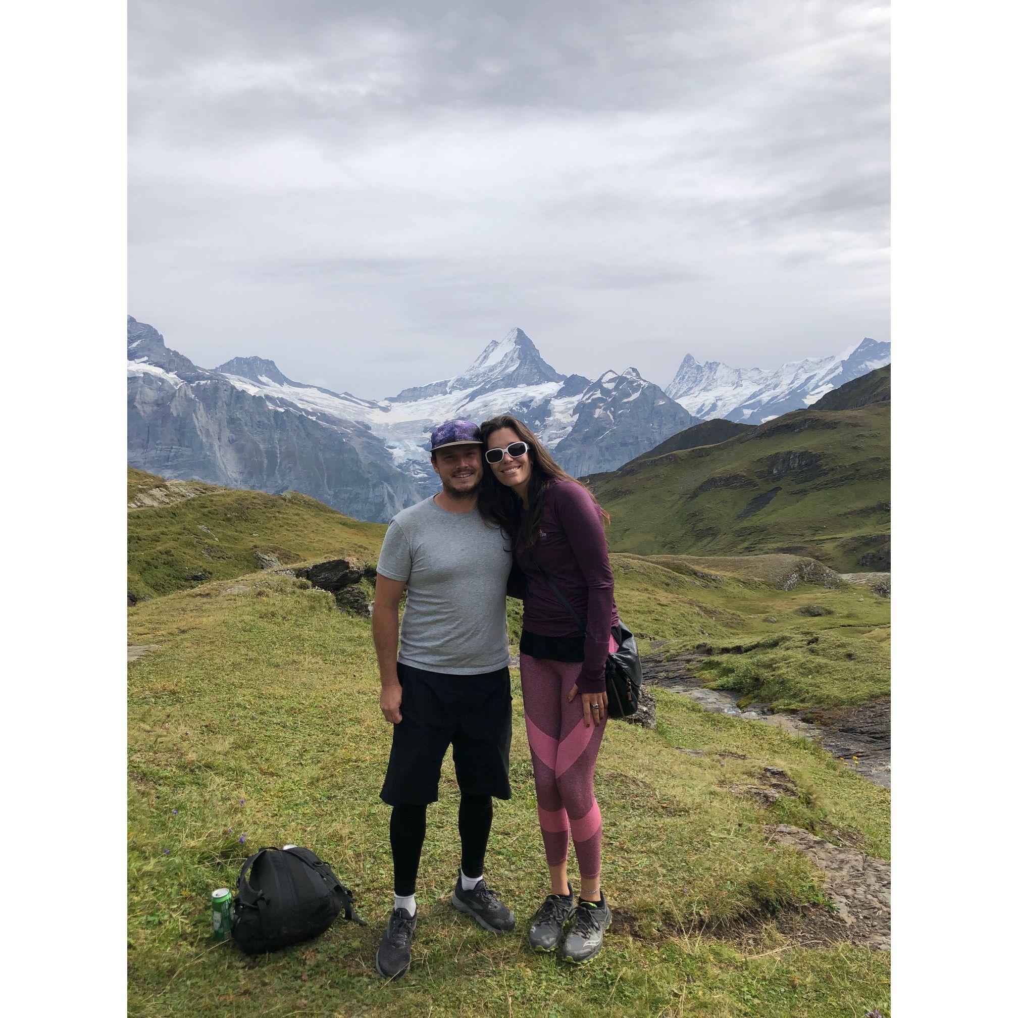 Hiking in Grindelwald, Switzerland, September 2021
