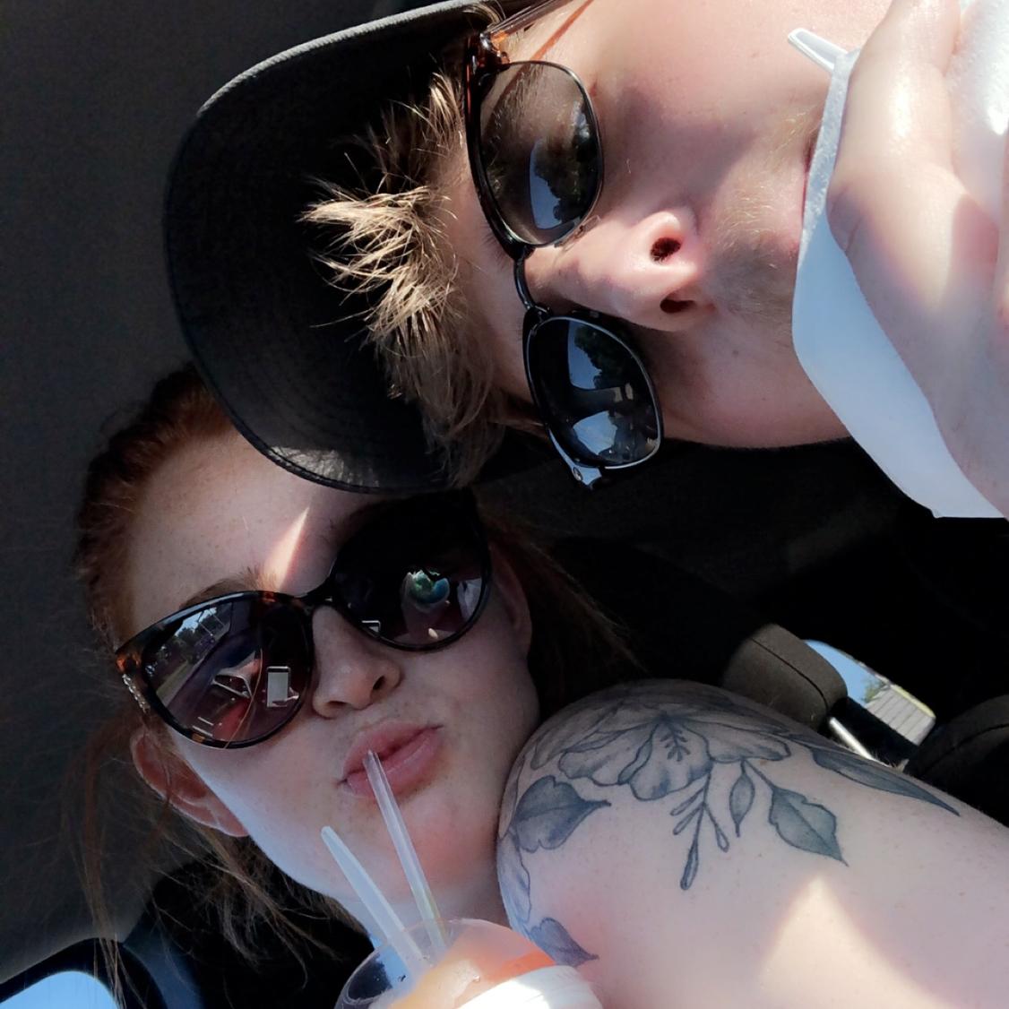 This is the very first photo we ever took together.