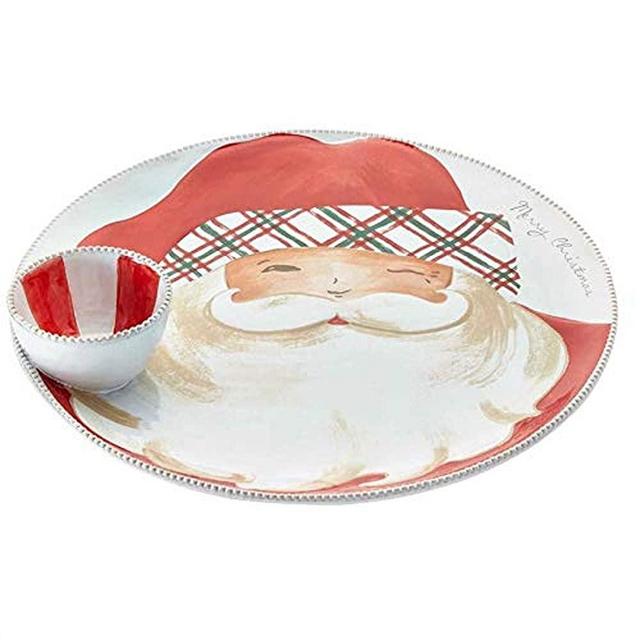 Mud Pie Santa Chip and Dip
