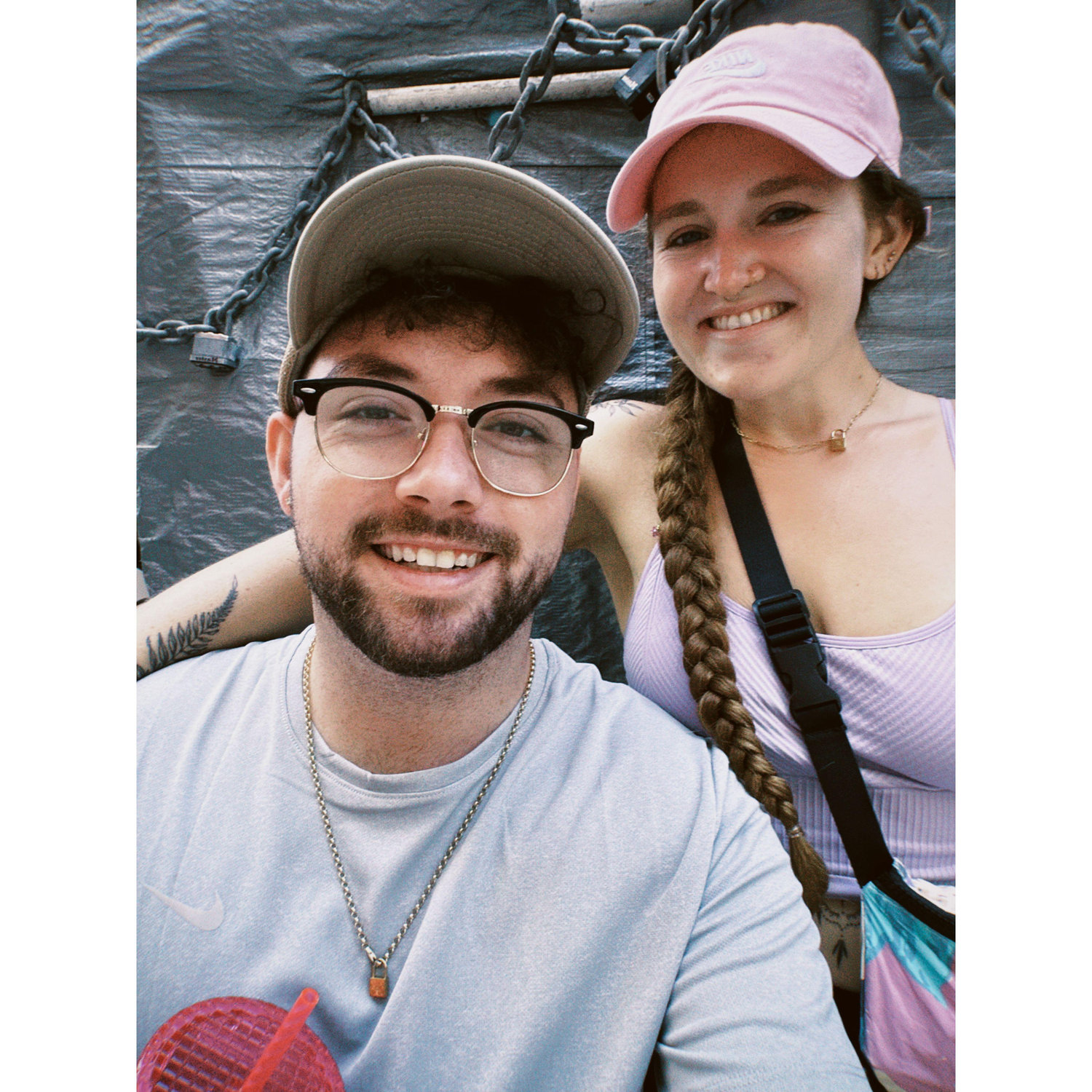 Our first date was a walk, and we've been on many more since then!