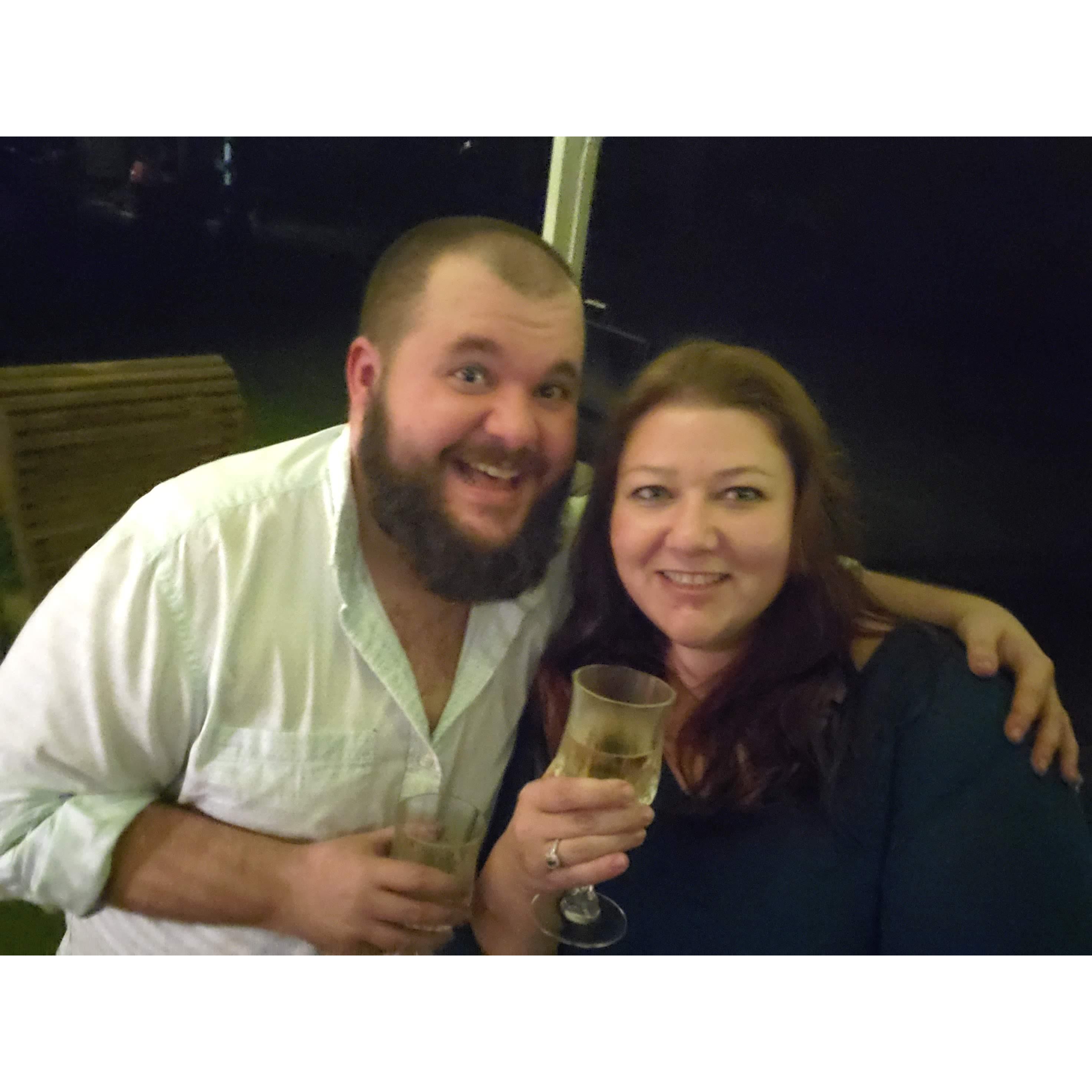 September 29th 2019 - the night we got engaged